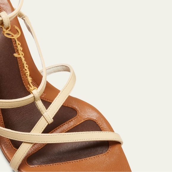 NWOT JACQUEMUS Les Sandales PRALU Hautes
SANDALS LOGO HEELS 41 - Picture 10 of 15